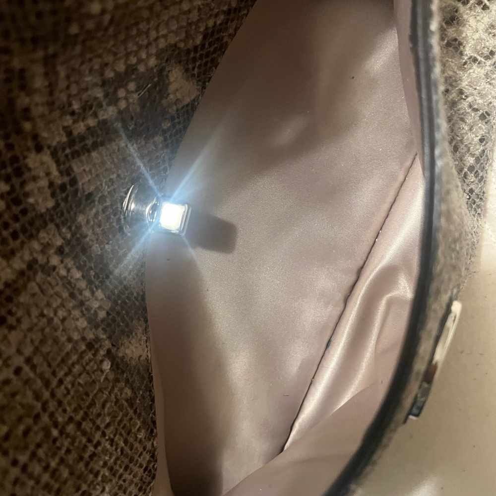 Coach Morgan Python Satchel Shoulder Bag - Black … - image 12